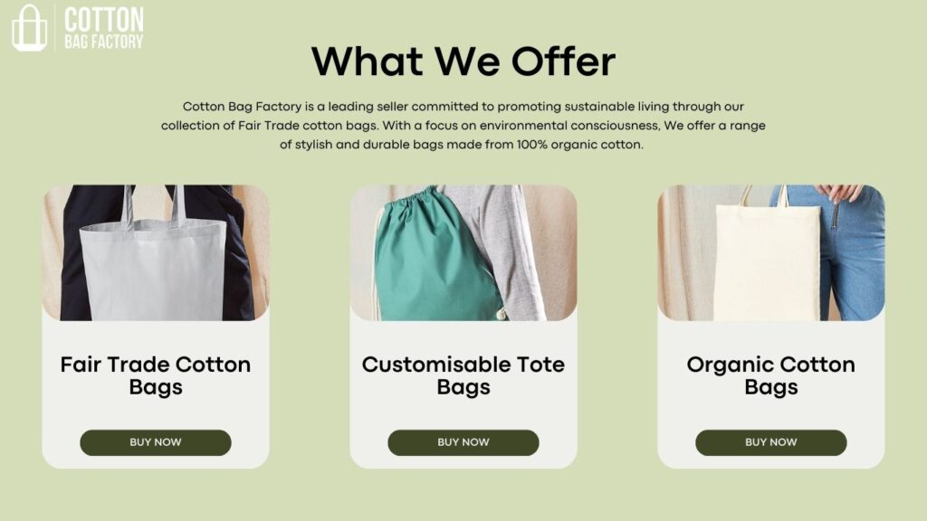 Fair Trade Cotton Bag