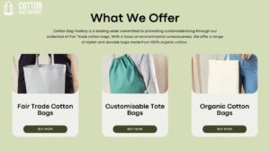 Fair Trade Cotton Bag