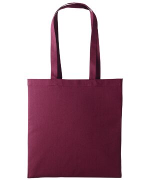 Burgundy Promotional Cotton Tote Bag