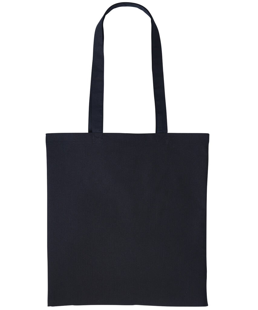 Black Promotional Cotton Tote Bag